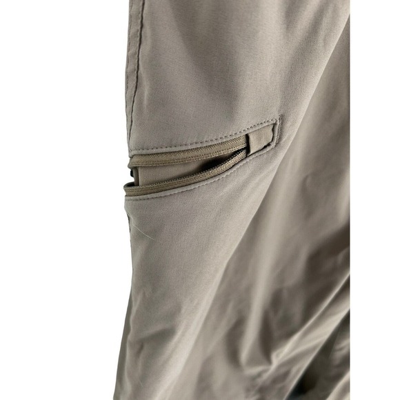 Orvis Men's Flat Front Nylon Canvas Pants Khaki Tan Size 40x34 (Note Flaw) - Picture 6 of 16